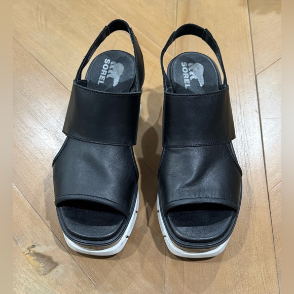 SOREL women’s Joanie III Slingback Wedge Sandal - Picture 7 of 9